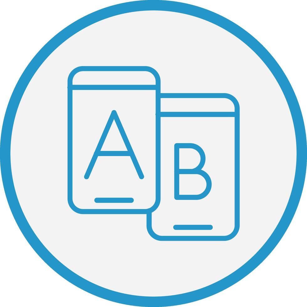 ab pruebas resumen ui visual vector