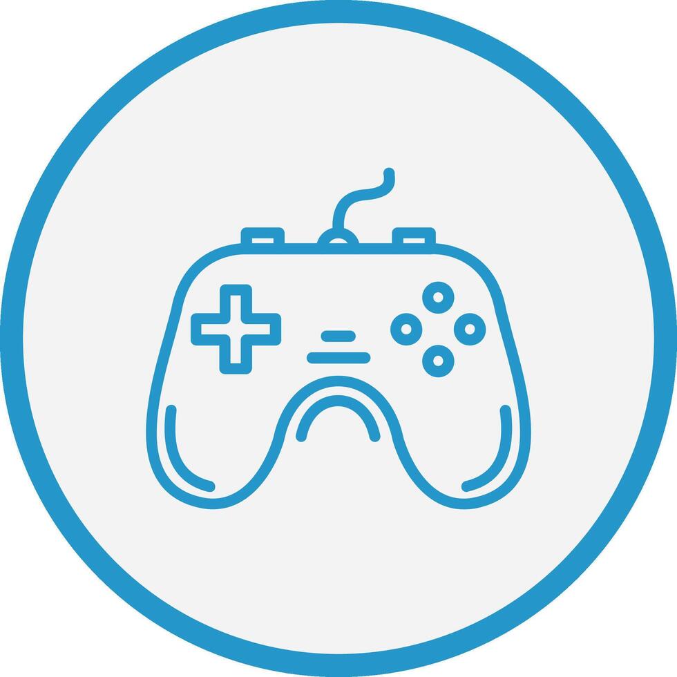 Gamepad Clean Frame Object vector