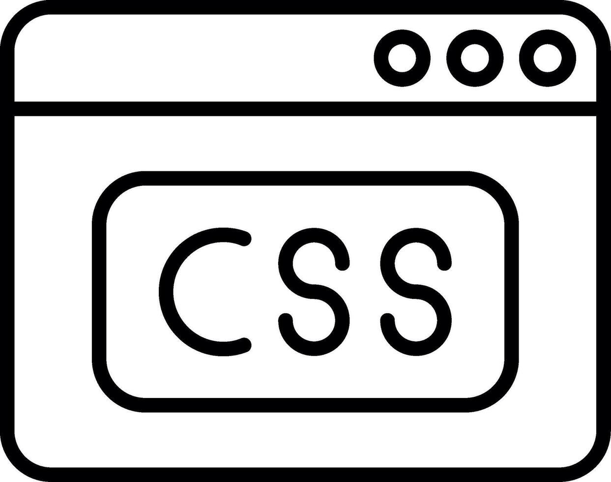 Custom CSS Styling vector