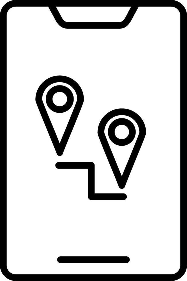 GPS Navigation System vector