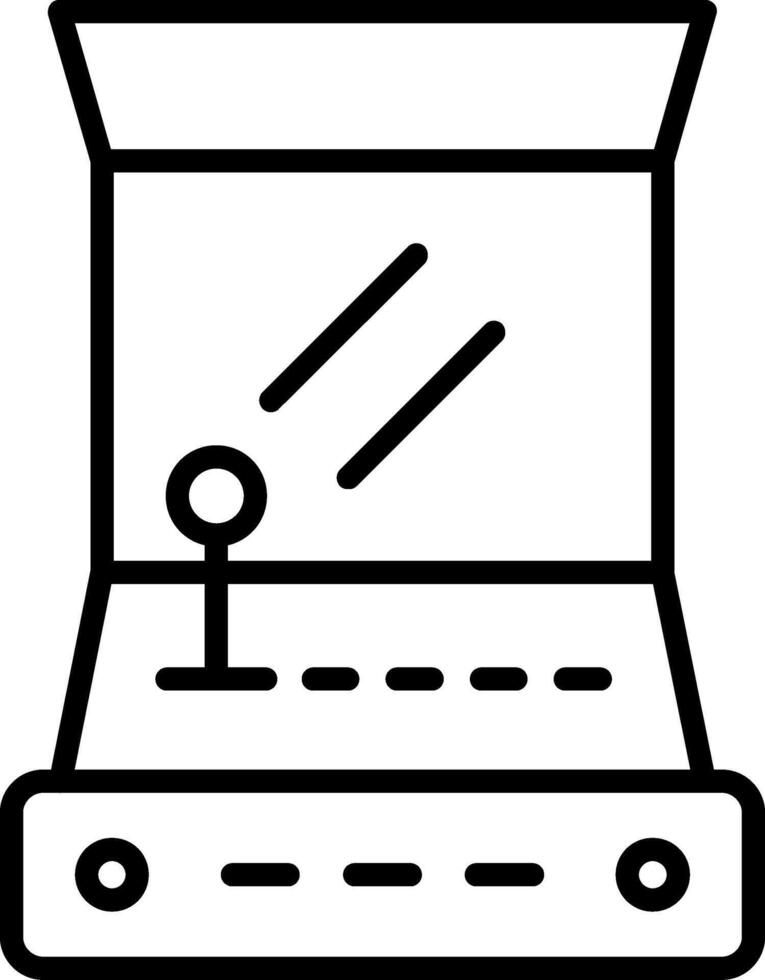 Retro Arcade Machine vector