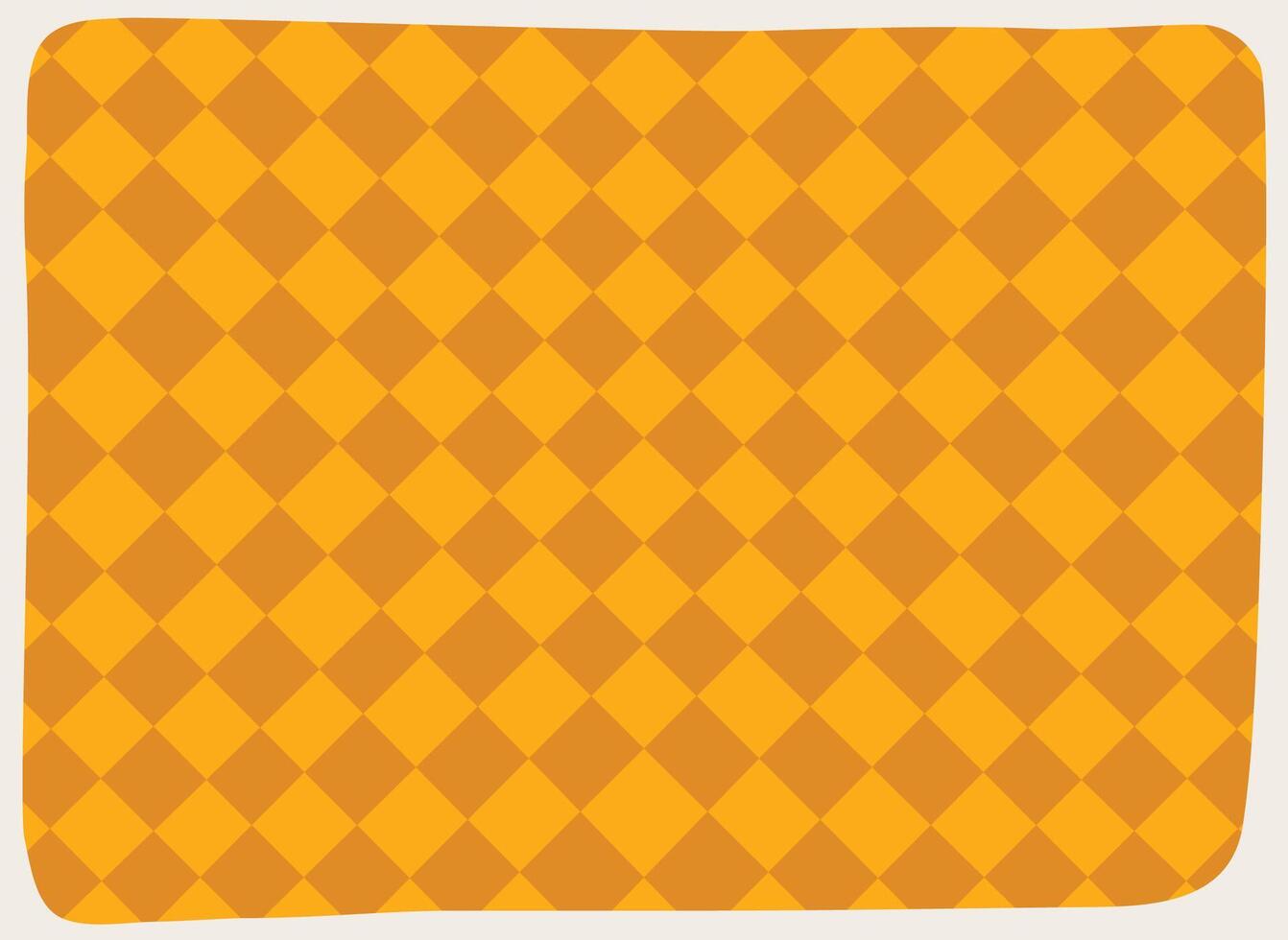 Geometric Checkered Rhombus Pattern Background vector