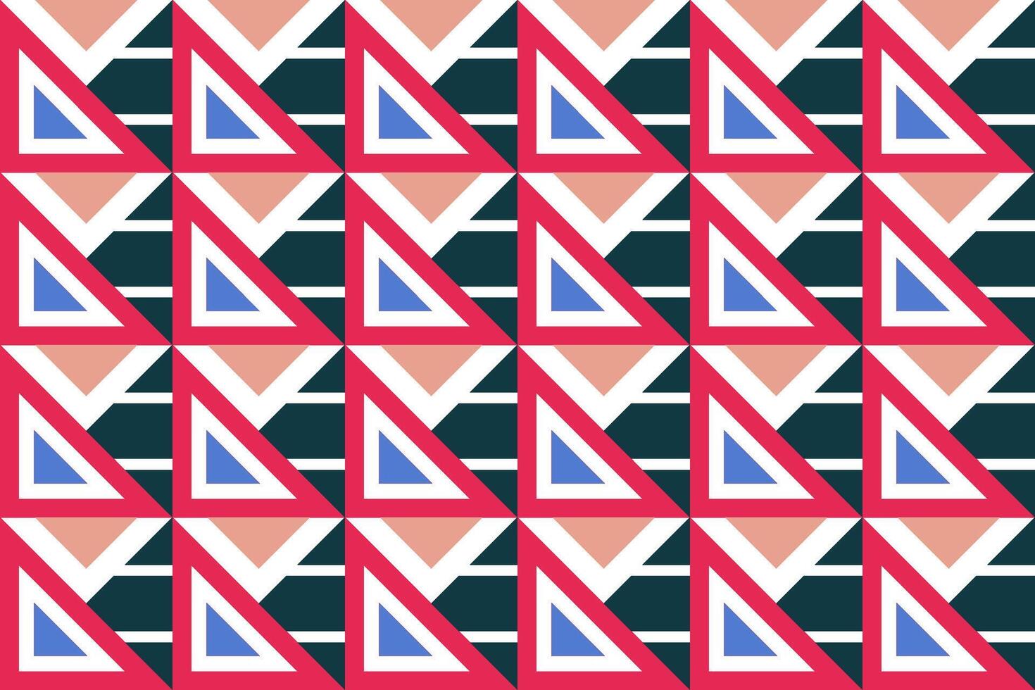 Abstract geometric colorful pattern background with triangels vector