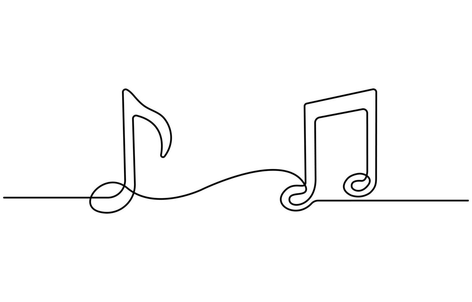 Musical notation symbols and elements isolated on white background vector