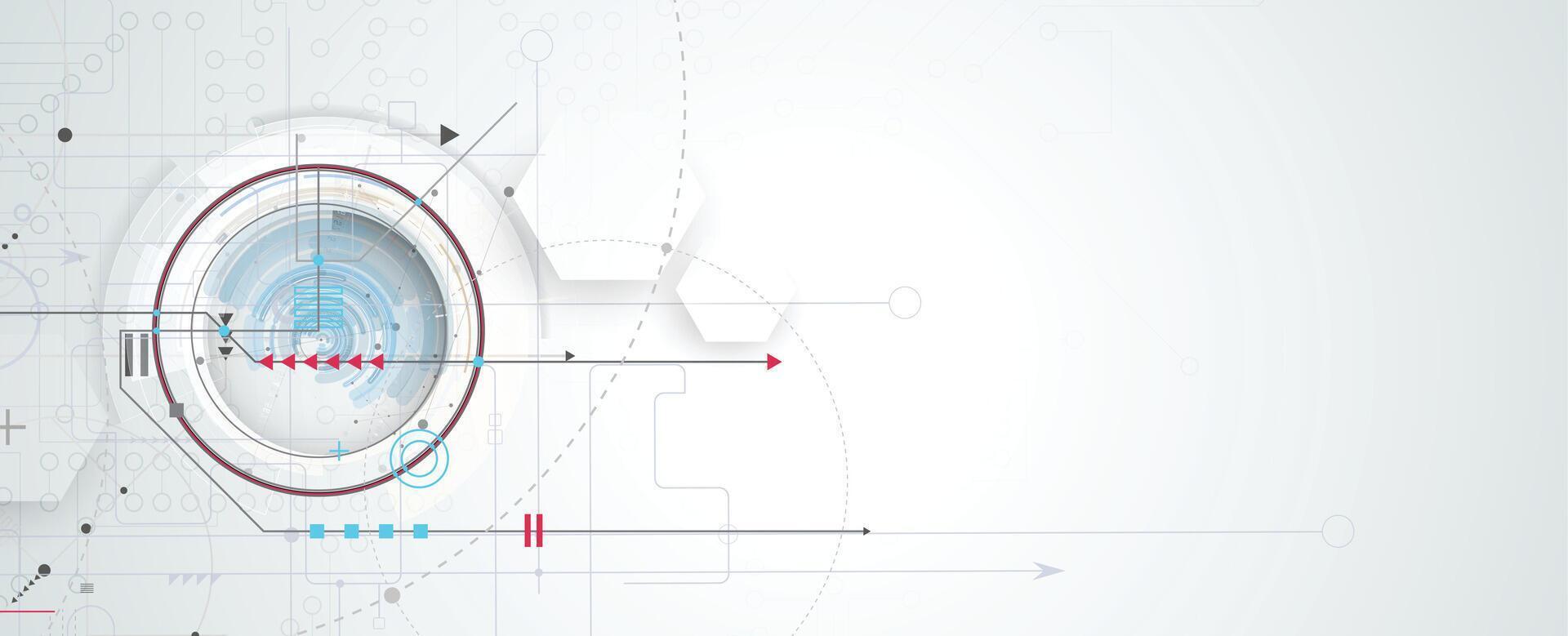 Abstract digital design with geometric shapes vector