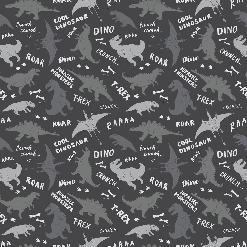 Cute reptile pattern with subtle camo texture vector