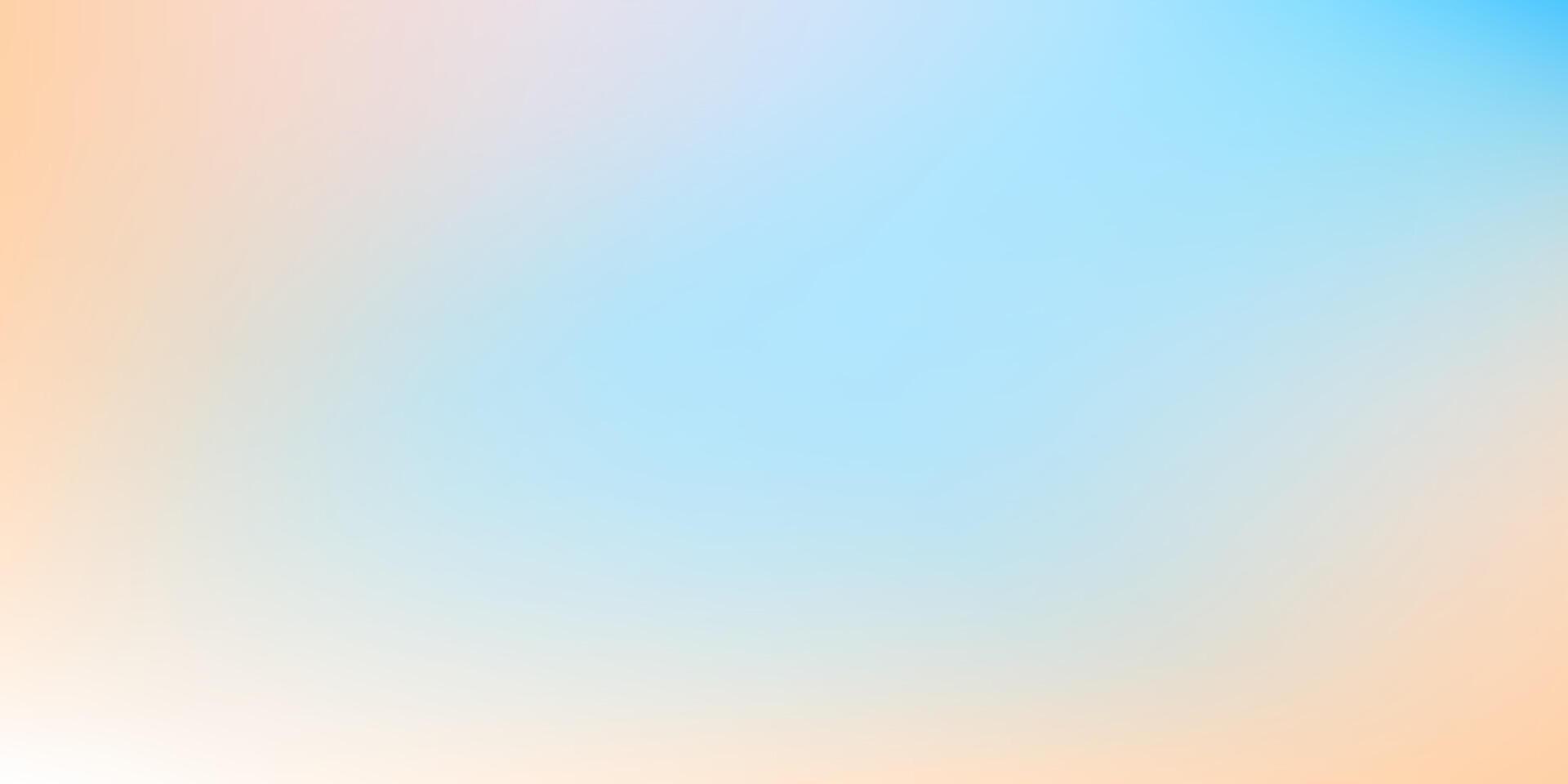 Blue and orange pastel soft color background with blurred abstract background vector