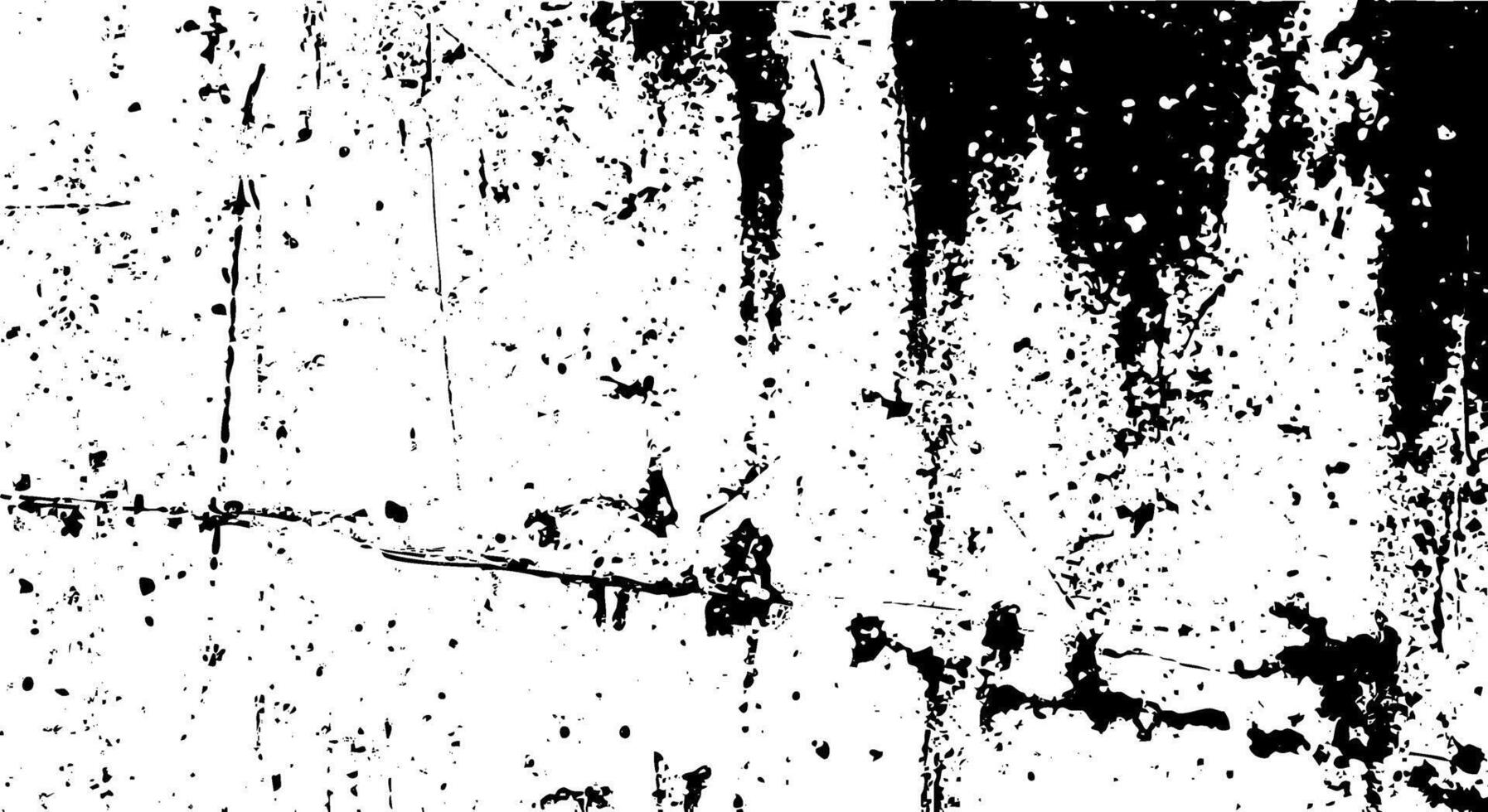 Abstract black and white grunge texture background with distressed paint splatter and rough surface effectBackground vector