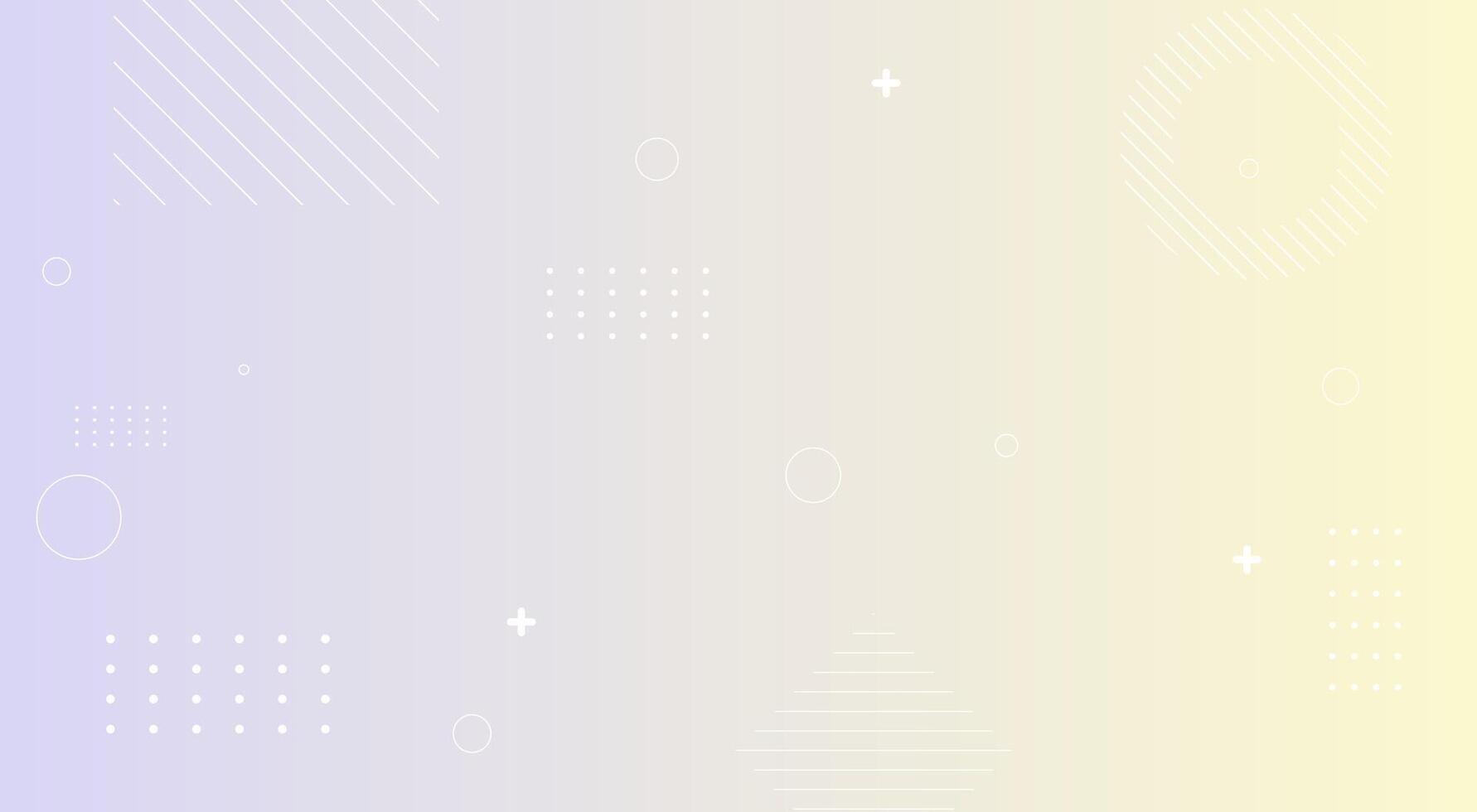 Abstract background with soft yellow gradient and subtle geometric grid. vector