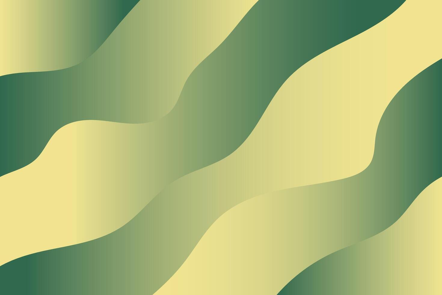 Colorful gradient abstract background wallpaper pattern with green and yellow wavy texture. vector