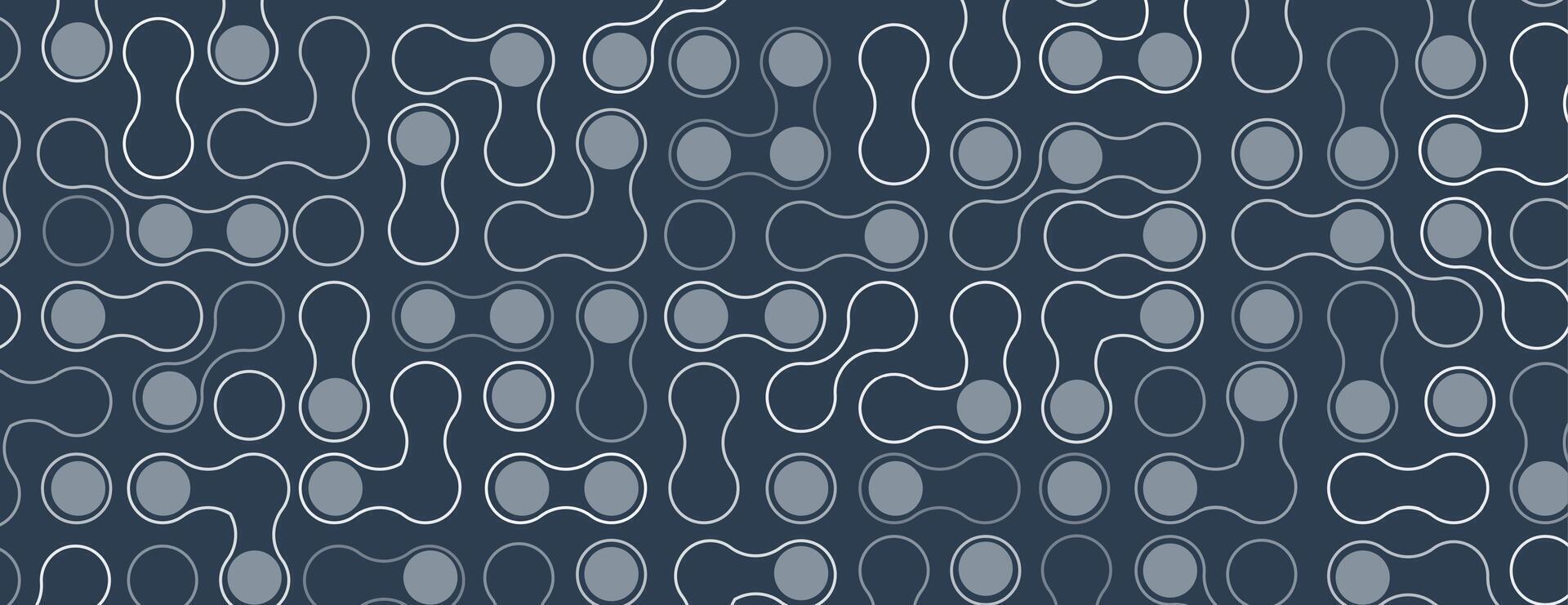 Metaballs shapes abstract geometric background vector