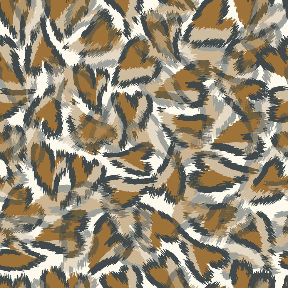 A soft abstract fabric pattern with flowing love-shaped curves and pastel tones, creating a gentle and artistic textile design. vector