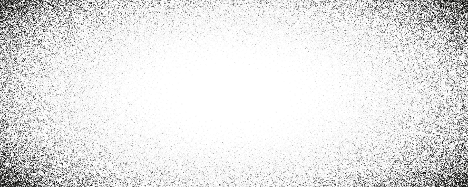 Black round vignette gradient background with old film texture. Realistic transparent overlay with gritty and noise. Grainy texture frame. Distressed retro movie or photo negative effect vector