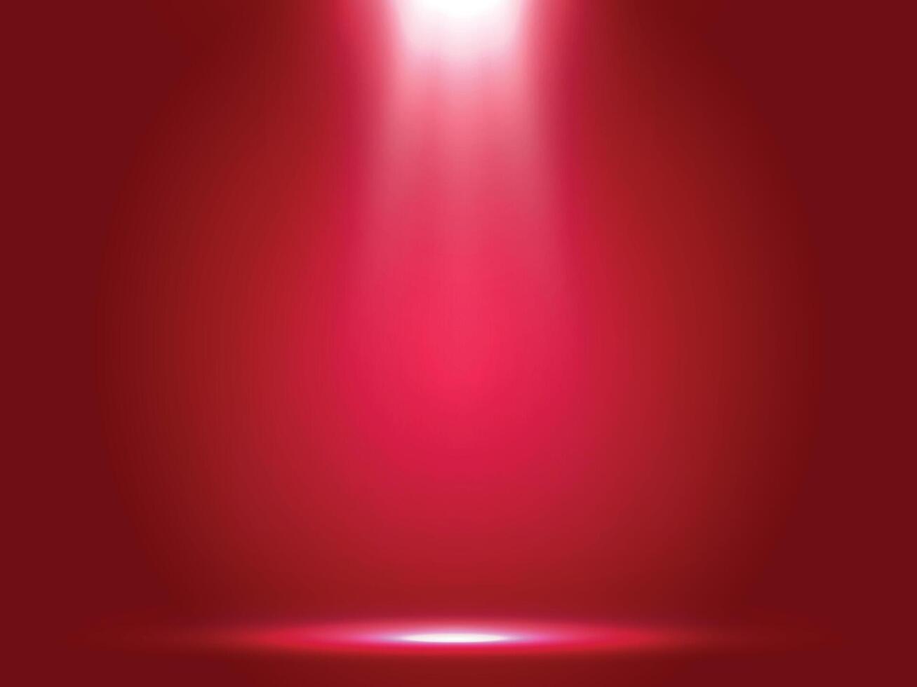 Red Spot Light Background for use of stage, product etc vector