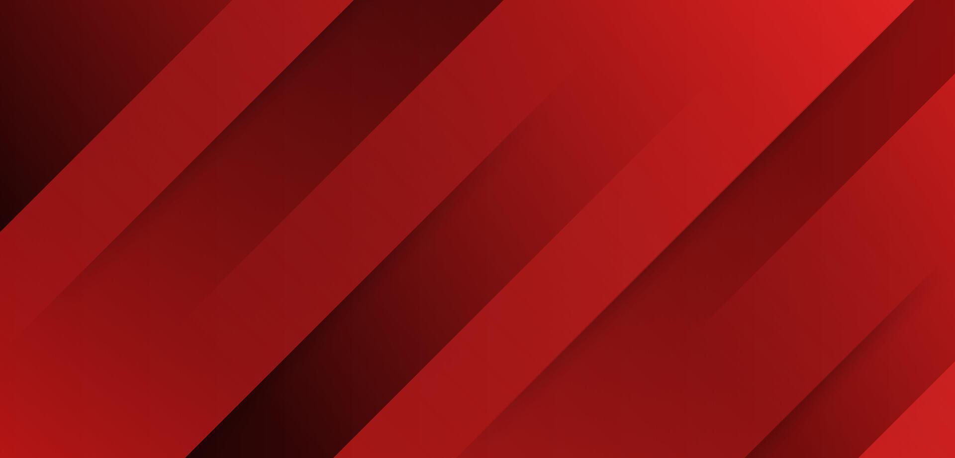 Red slanted lines background vector