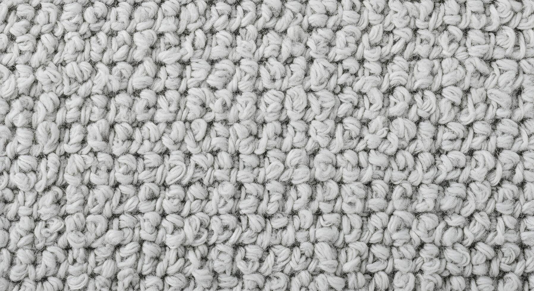 Detailed macro shot of a plush, neutral grey fabric revealing its unique textured surface and intricate woven pattern, providing a versatile background for various design projects photo