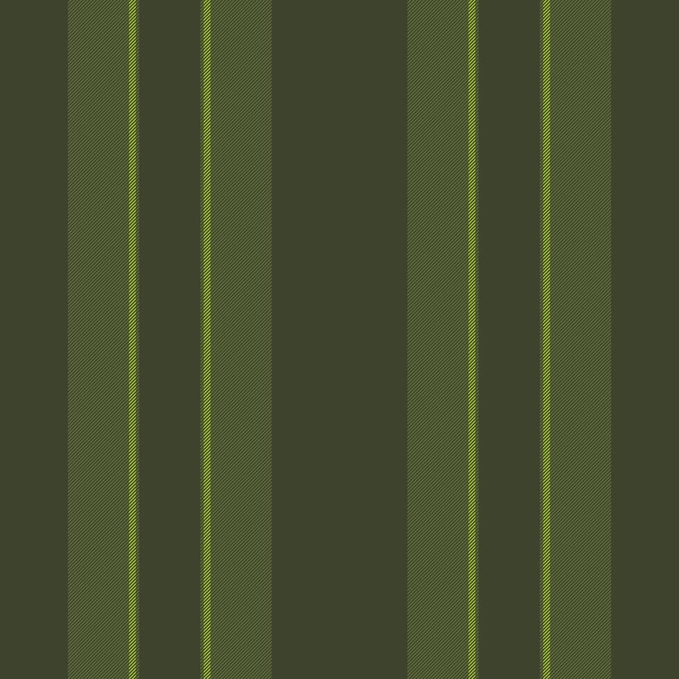 Mough texture stripe , shop pattern seamless textile. Uomplexity fabric background vertical lines in lime and dark colors. vector
