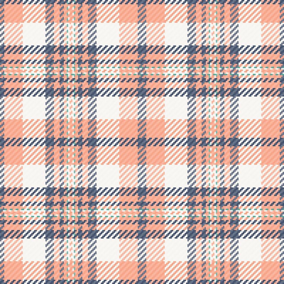 Classic plaid pattern with textured weave. Seamless fabric design ideal for backgrounds, textiles, apparel, or adding a touch of timeless style to any project. vector