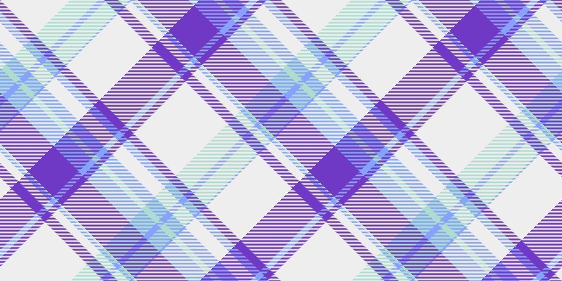 Charming plaid pattern with pastel hues, ideal for backgrounds and designs. Offers visual interest and a soft, modern feel. Versatile for web or print projects. vector