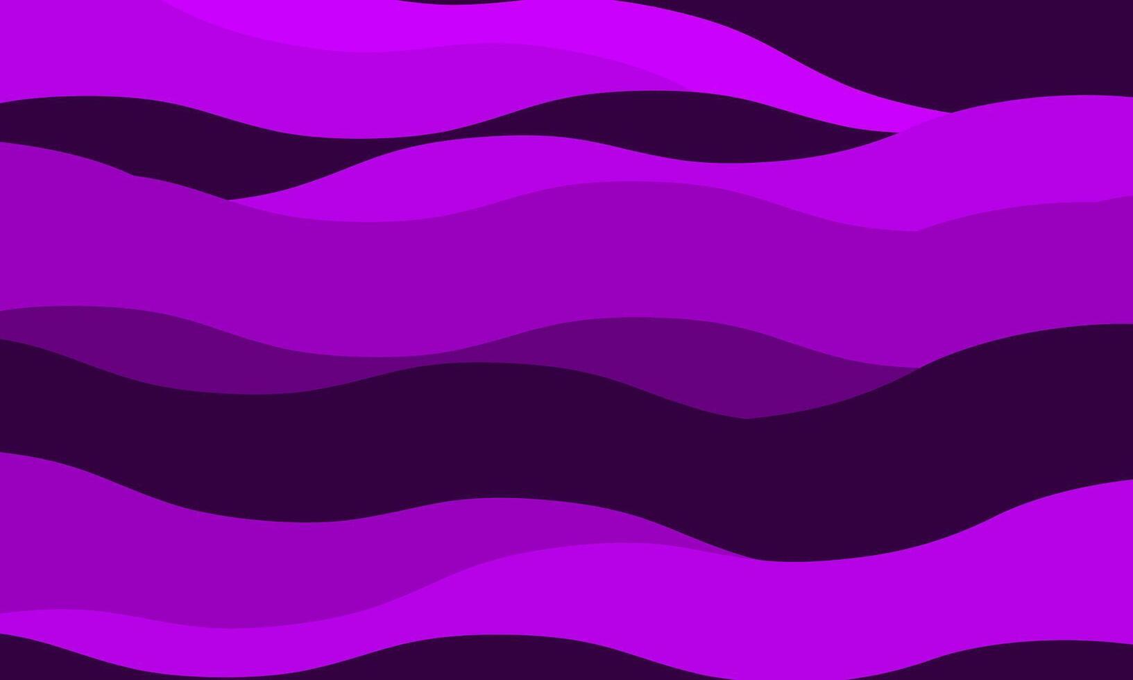 Abstract purple wave pattern. Fluid, dynamic design ideal for backgrounds, website headers, or presentation slides. Evokes feelings of energy, movement, and fluidity. vector
