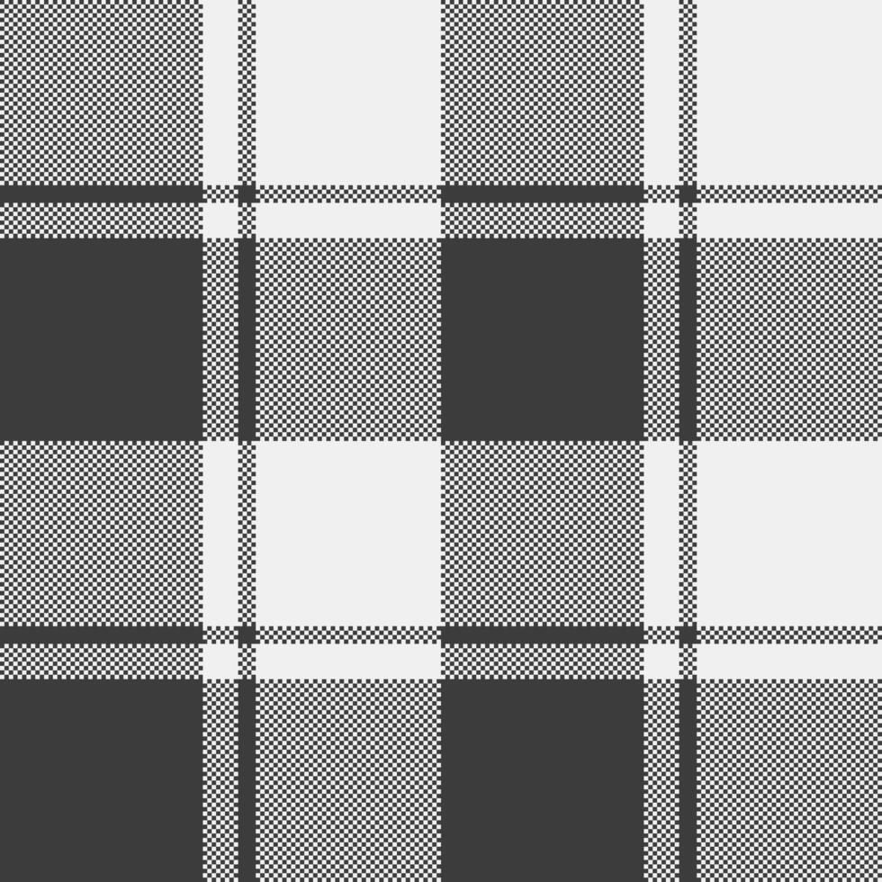 Monochrome plaid pattern. Versatile design for backgrounds, textiles, or graphic projects. Timeless and classic feel. Use for web or print design. vector