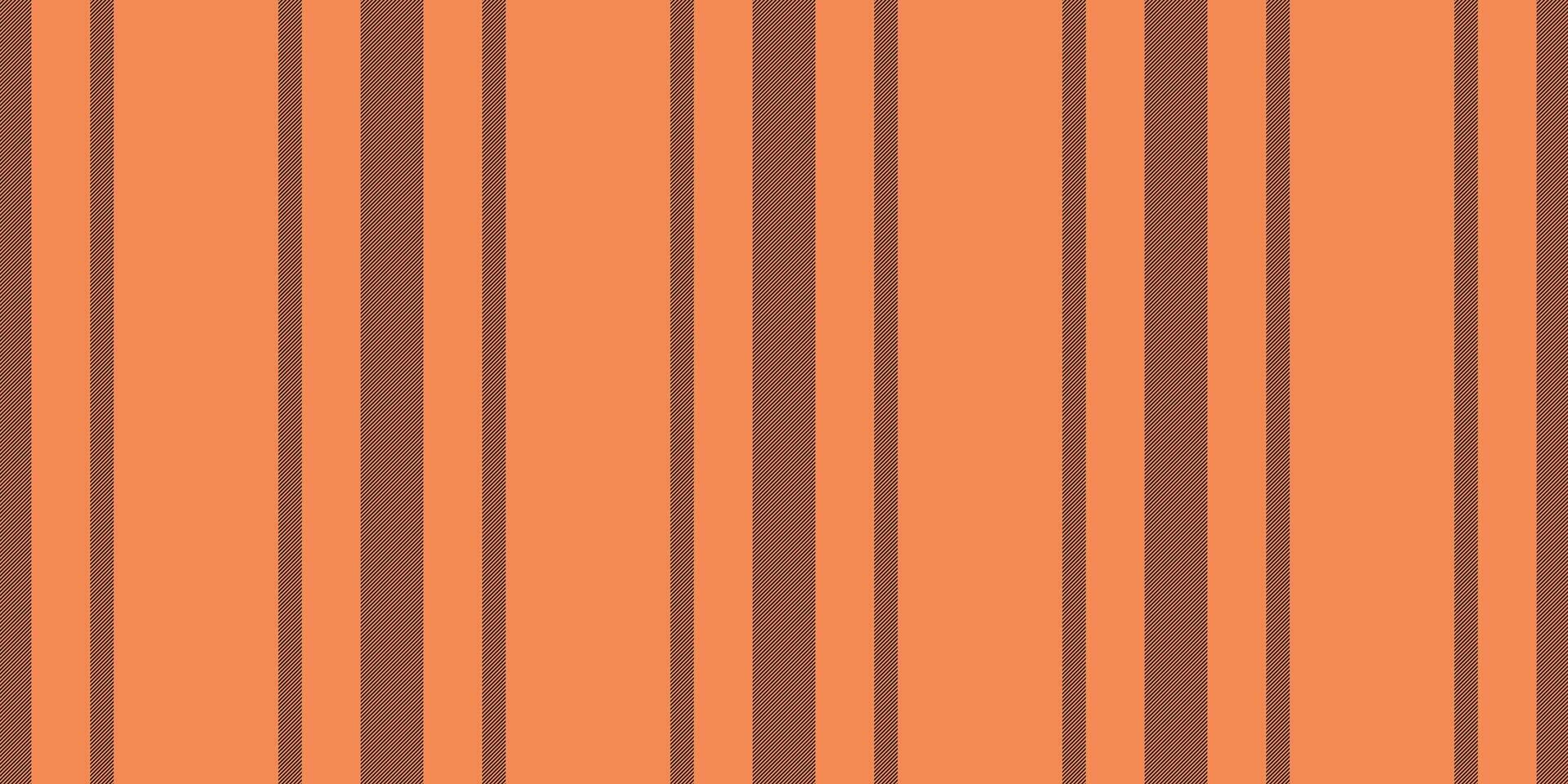Retro style seamless stripe pattern in warm orange and brown tones. Versatile for backgrounds, textiles, and graphic designs, evoking a classic and timeless feel. vector