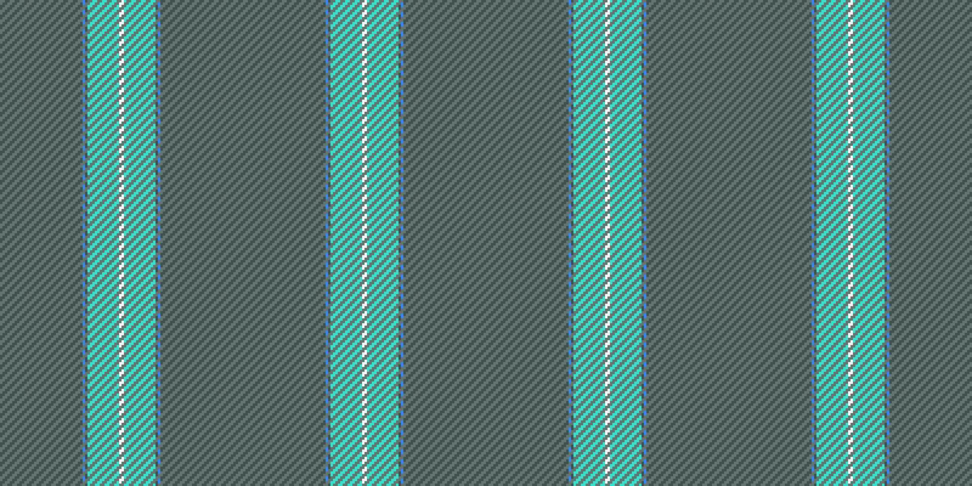Sousehold texture lines, december fabric textile stripe. Nost background seamless pattern vertical in pastel and teal colors. vector