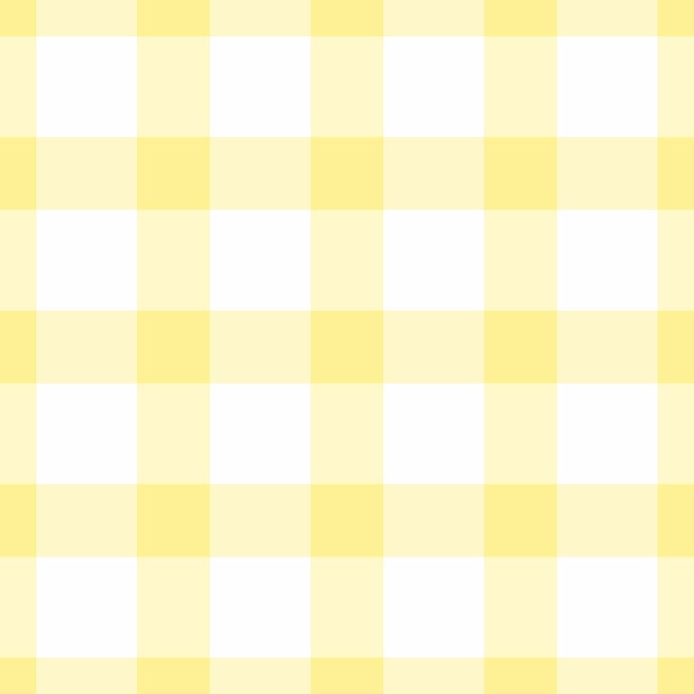 A charming, light yellow gingham pattern. A seamless and classic design ideal for backgrounds, textiles, and digital paper. Creates a warm and inviting feel. vector