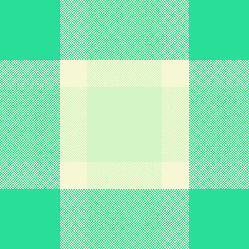 Fresh fun abstract checkered design. Mint, cream tones. Great for backgrounds, patterns, textiles, or graphic design. Modern and versatile. vector