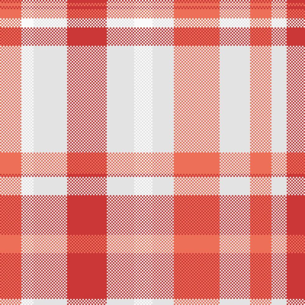 Classic checkered pattern in red and gray hues, digitized for modern applications. Textile, graphic design, or background. Versatile for both print and web uses. vector