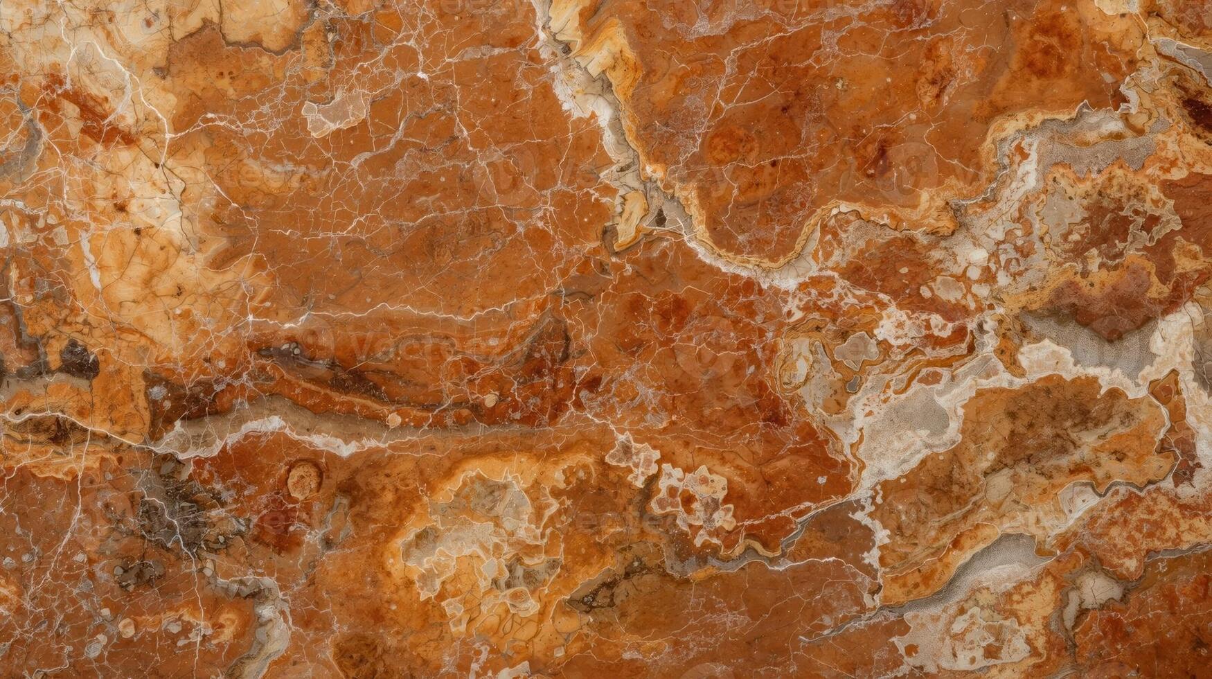 The intricate patterns of this rich, warm brown marble create a sophisticated and luxurious texture suitable for various design applications. photo