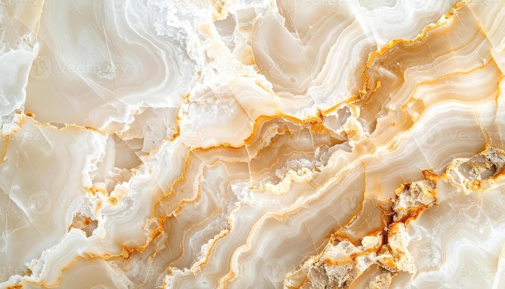 Beige marble surface with intricate brown veins creating a stunning abstract pattern perfect for backgrounds and decorative design elements. photo