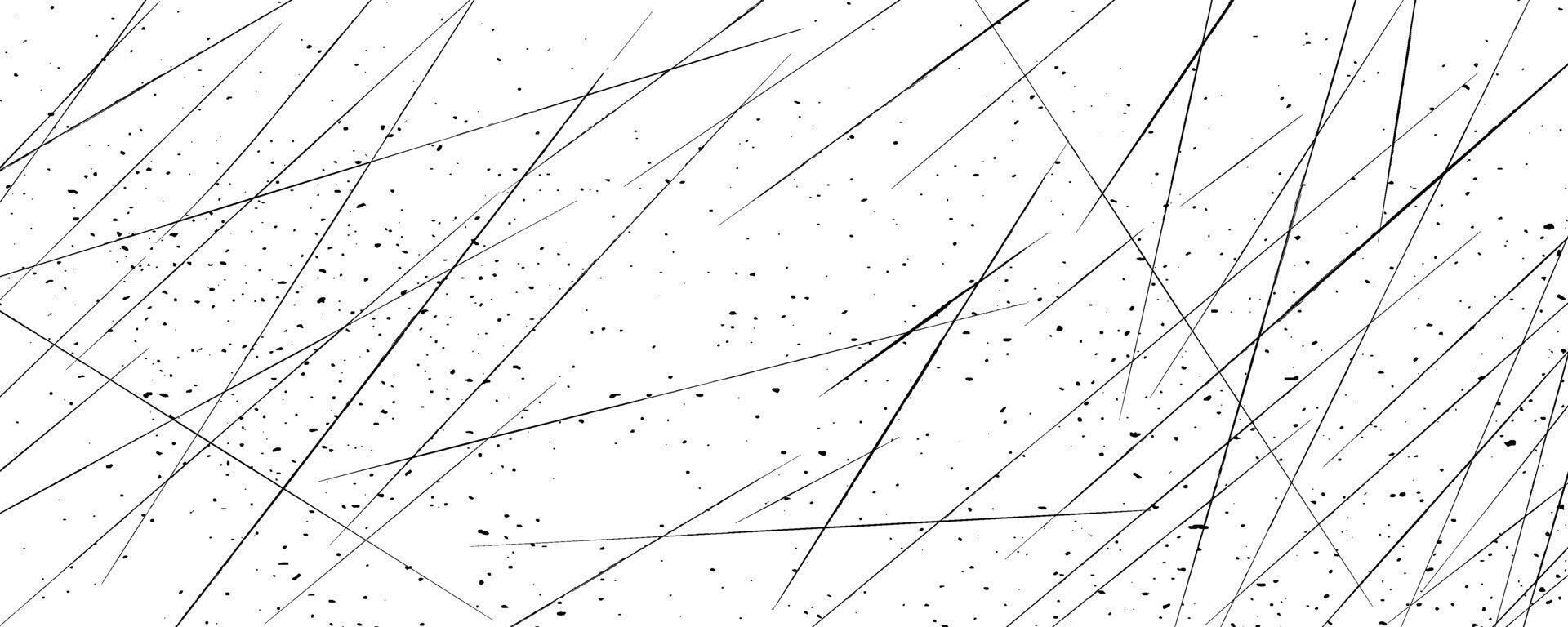 Scratch overlay texture. Old grain photo filter background with particles, cracks and traces. Dust damaged scratch film backdrop. Weathered rough distressed wallpaper. Grunge gritty surface vector