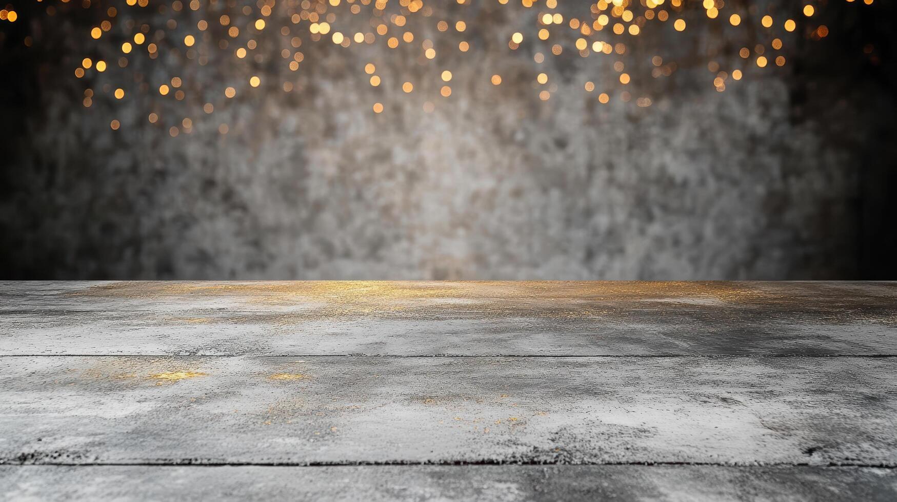 An empty table with a light background photo