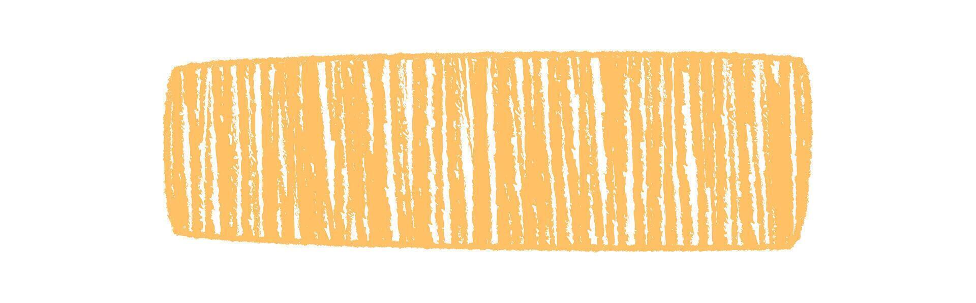 Vertical chalk scribble fluid quote box with rough hand drawn sketch texture. Rectangle textbox creates a unique background and graphic element for modern quote or creative text design. vector