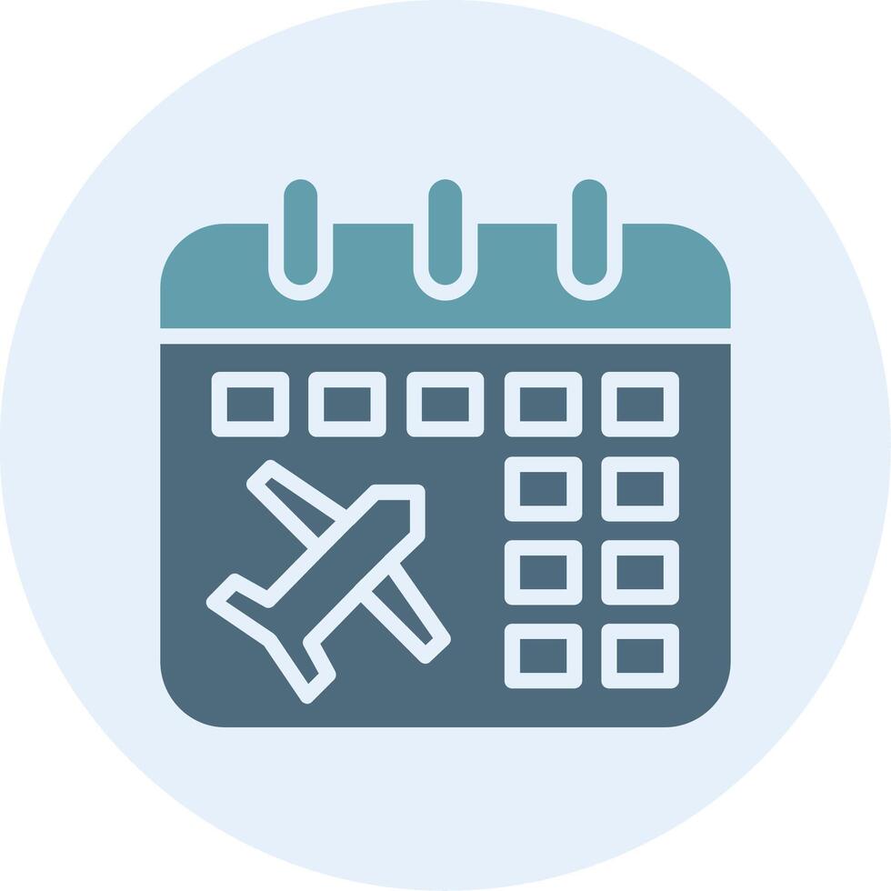 Schedule Outlined Frame Object Icon vector