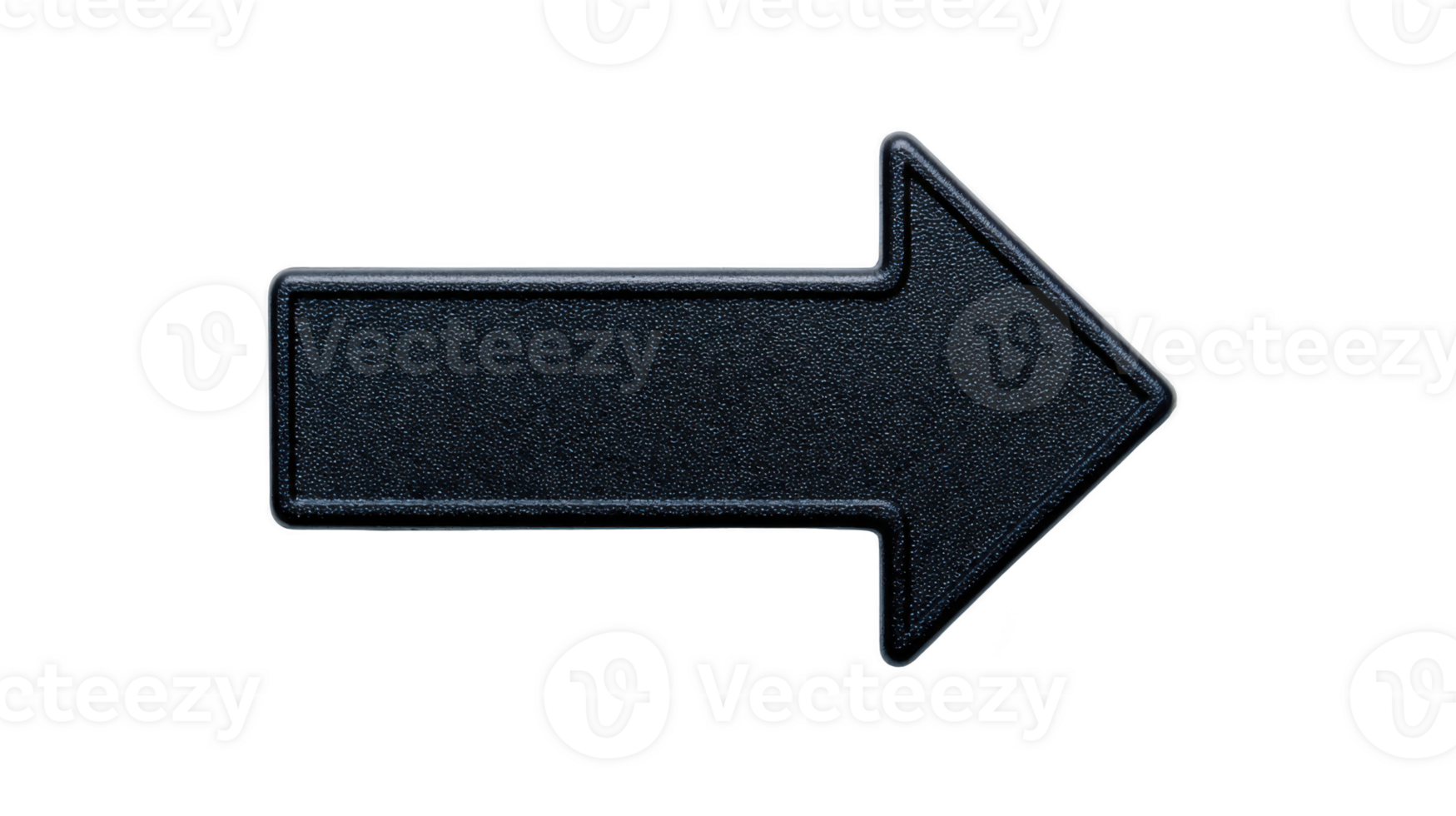 giusto freccia icona nero isolato su trasparente sfondo semplice direzione simbolo navigazione pointer minimo design digitale grafico stile moderno pulito piatto no testo png