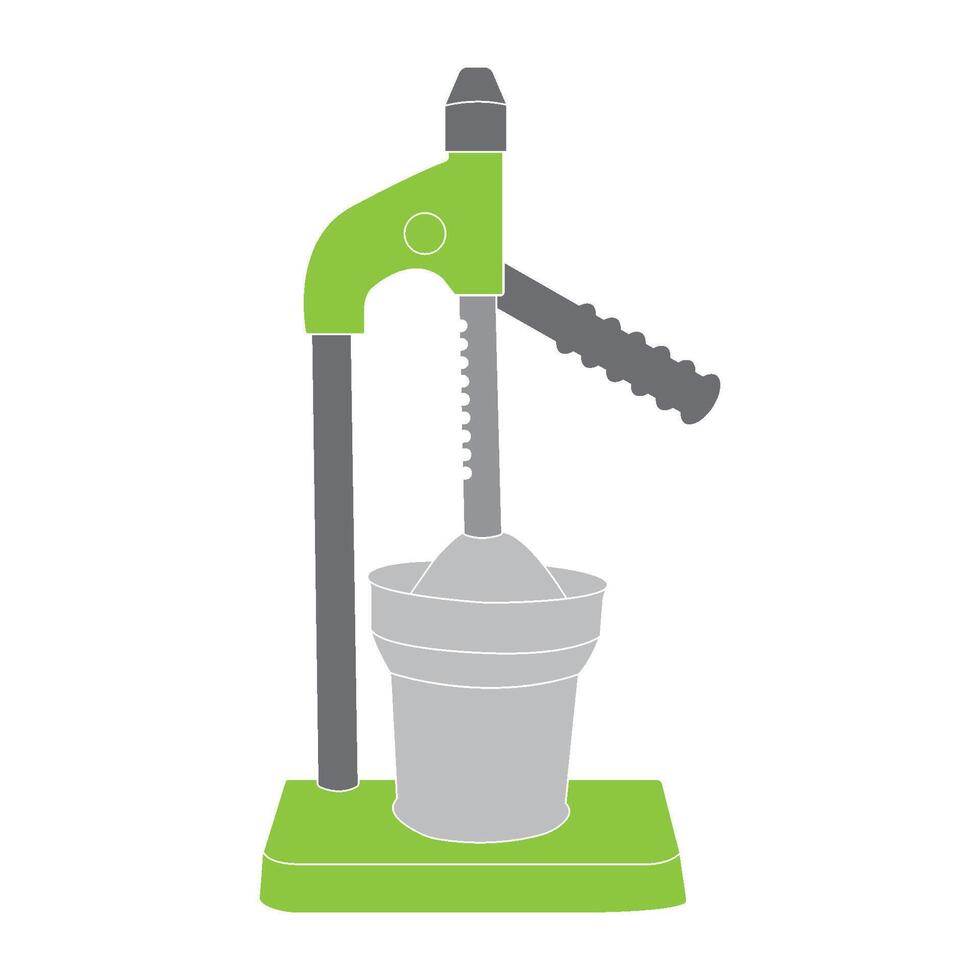 manual citrus juicer icon vector