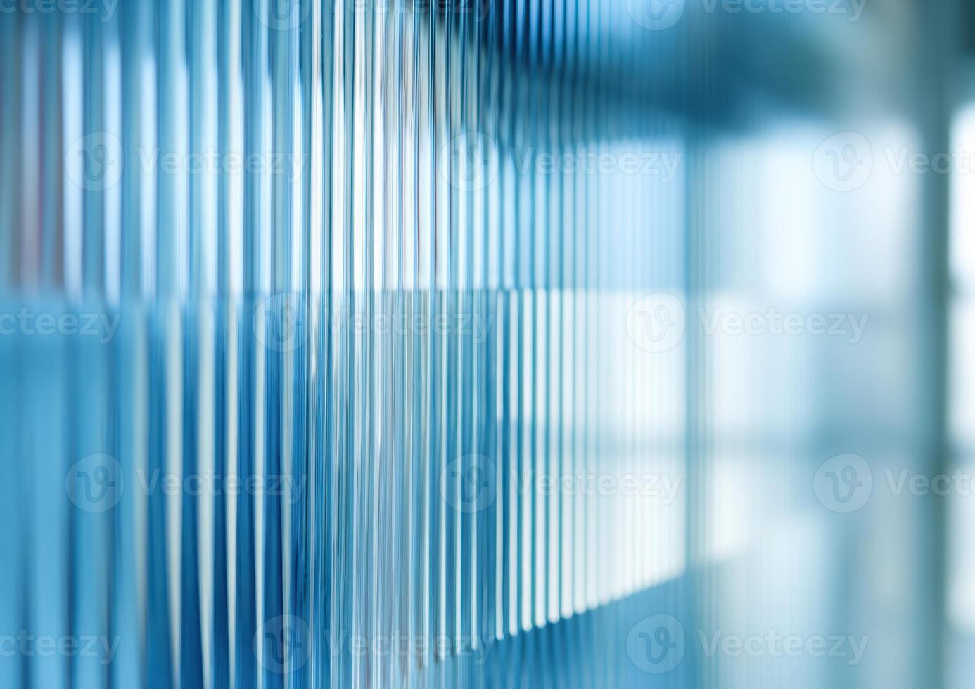 Abstract blue lines create a soothing visual pattern photo