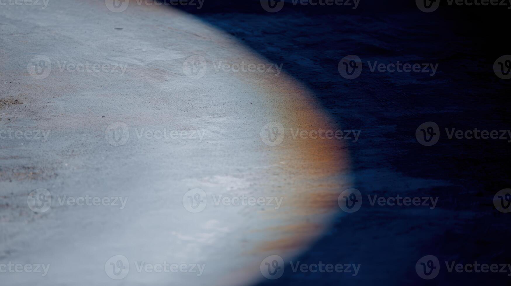 Light and shadows create abstract patterns on the floor photo