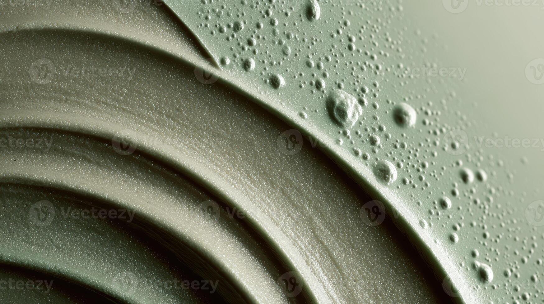 Swirling patterns and droplets on textured surface photo