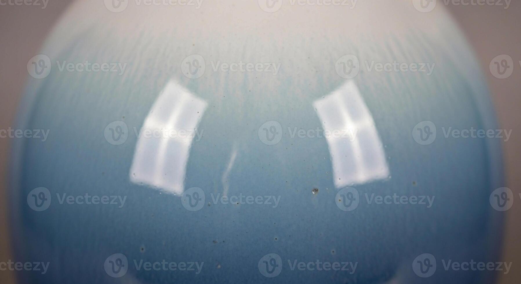 Abstract gradient of blue and white with two distinct white textured rectangular shapes photo