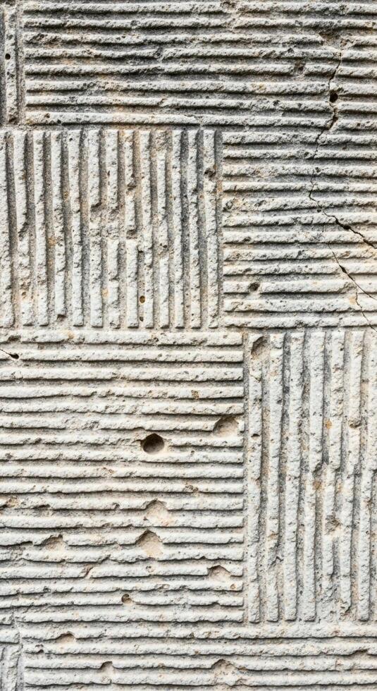 Abstract textured background with a repeating pattern of horizontal and vertical grooved lines creating a unique visual effect photo