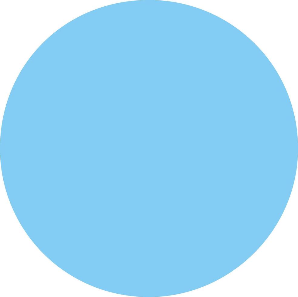azul circulo forma resumen mínimo diseño elemento vector