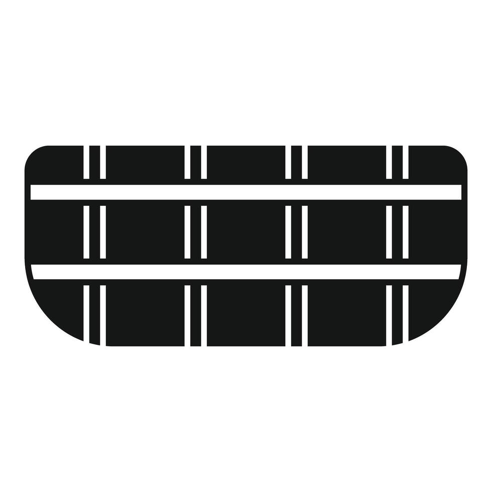 Abstract black white lines grid pattern design vector