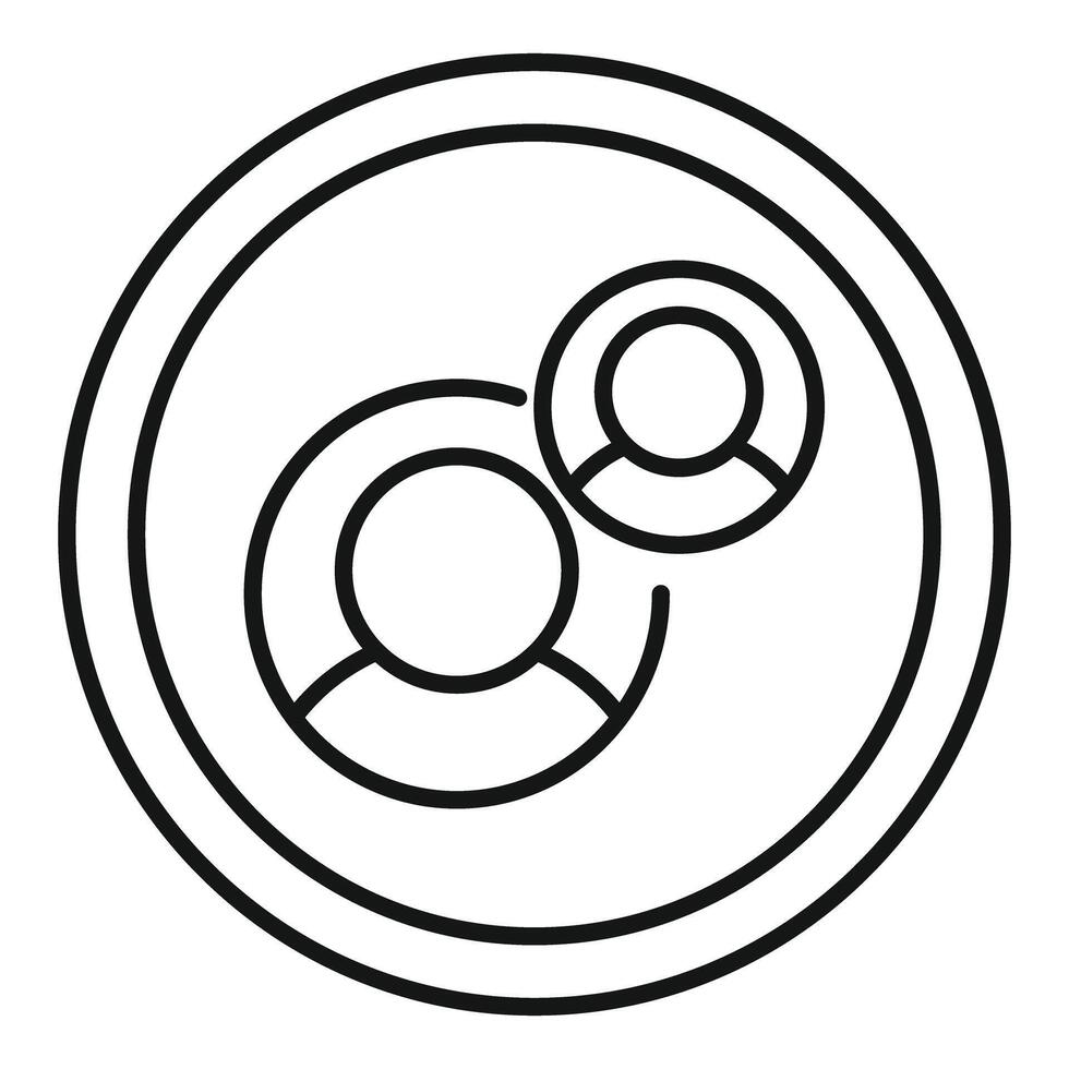 Connecting people forming network relationships in a community vector