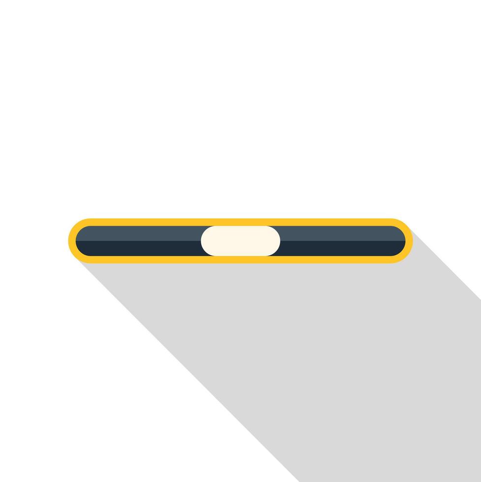Loading bar or progress icon flat design vector