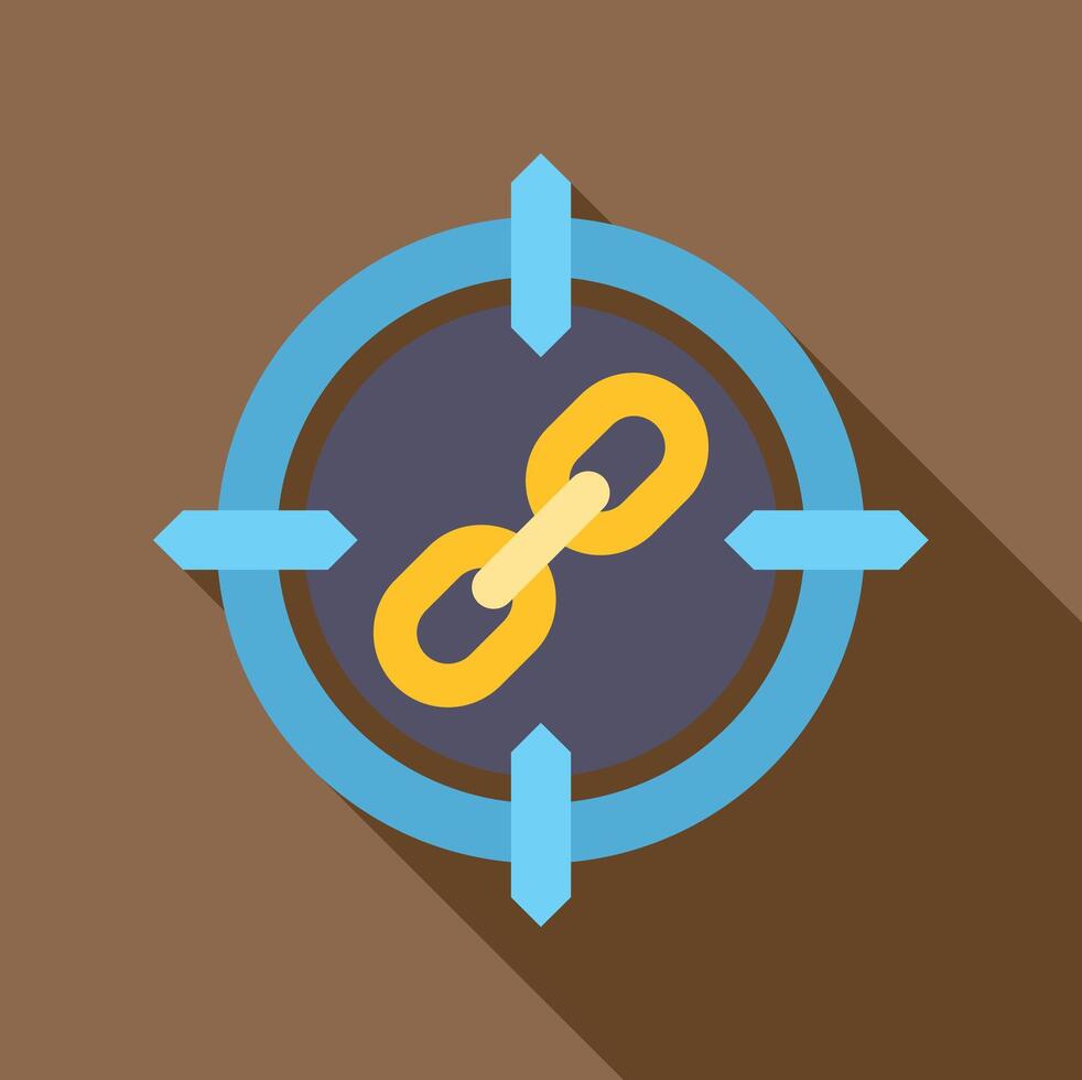 Targeting link building strategy for search engine optimization vector