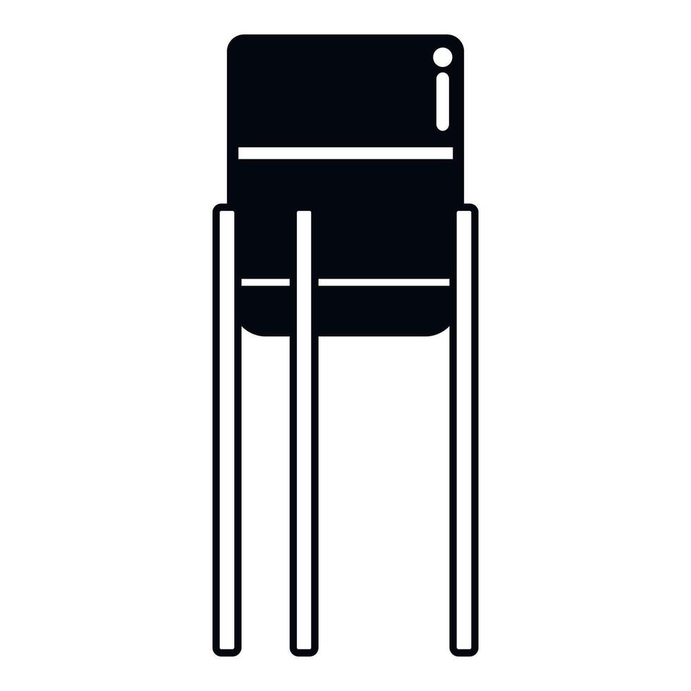 Water tower structure representing storage and utility vector