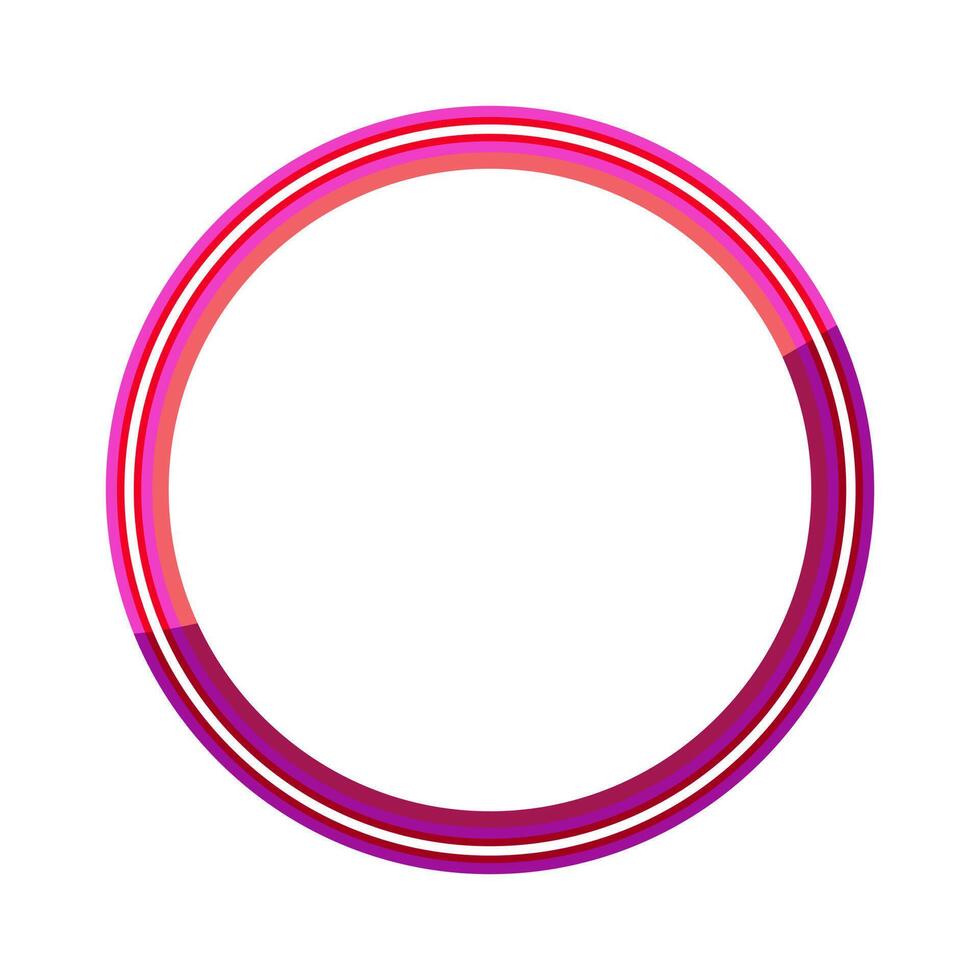 circular Progreso indicador formando un degradado anillo vector